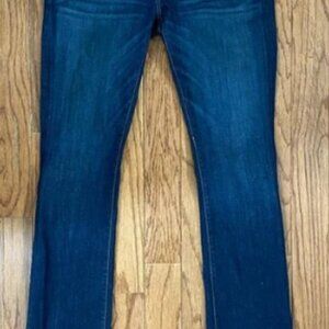Hudson Jeans Blue Low Rise Boot Cut Denim Premium